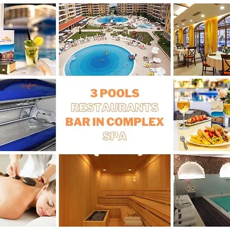 Hany - 3 Pools, Spa, Gym, Playgrounds Appartamento Sunny Beach